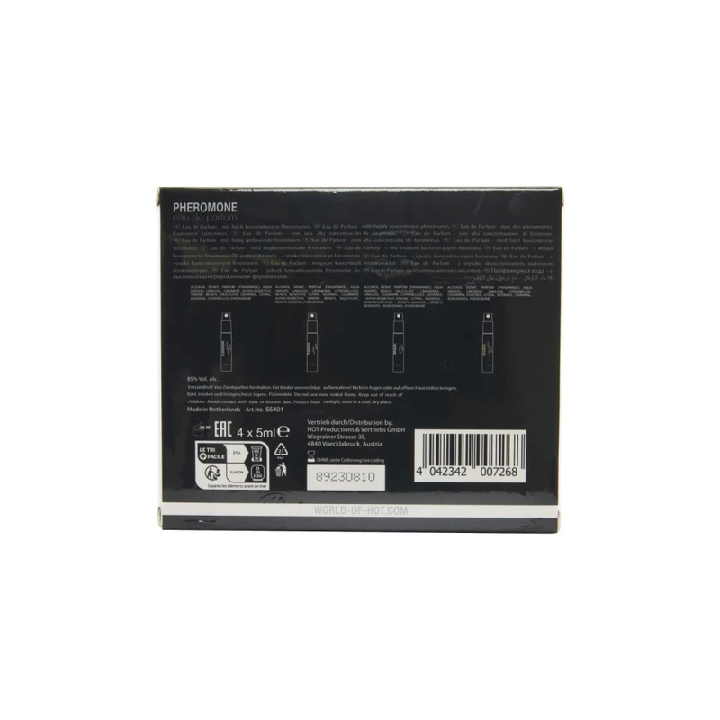 HOT Muški Parfem Tester-Box 4x5ml Ekskluzivni Mirisi za Odrasle