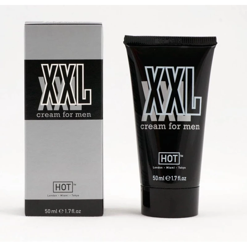 HOT XXL KREMA ZA MUŠKARCE 50 ml - Stimulacija Erekcije i Povećanje Veličine