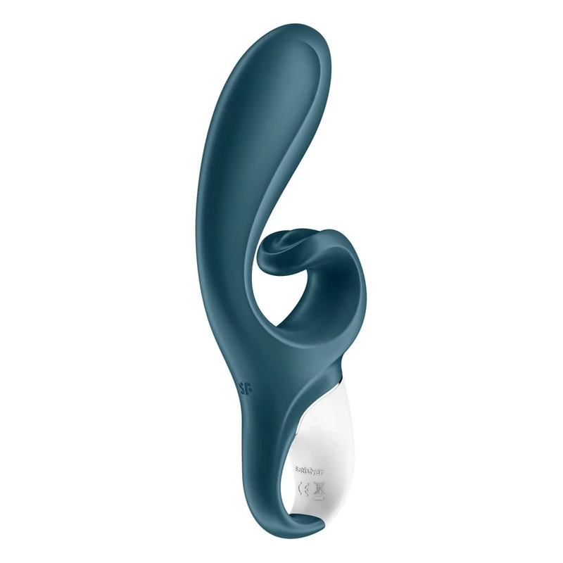 Hug Me vibrator plavi - dupla stimulacija za g tačku i klitoris, vodootporan, kontrolisan aplikacijom