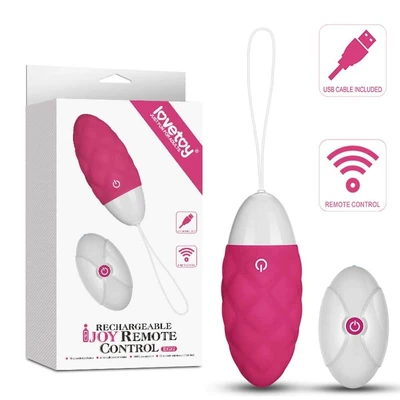 iJoy Daljinski Kontrolisani Punjački Jaje Roze 8,1cm - Sexy Shop