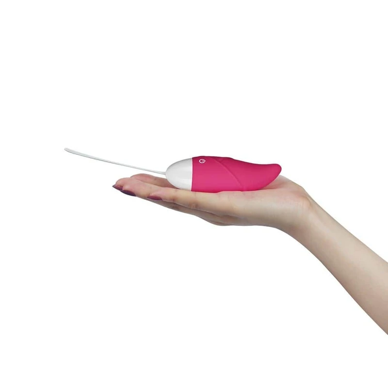 iJoy Roze Daljinski Upravljač Punjački Jajasti Seks Toy 9,8cm