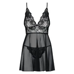 Imperia crni babydoll i tanga L/XL