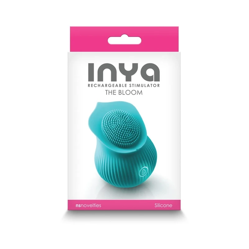 INYA Bloom - Vodootporni vibracioni stimulator za klitoris, 7,4cm - Zelena