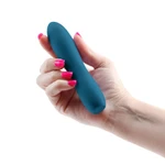 INYA Ruse - kompaktni vibrator u zelenoj boji, 4 brzine, 6 funkcija, dužina 13,8 cm