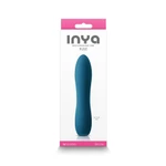 INYA Ruse - kompaktni vibrator u zelenoj boji, 4 brzine, 6 funkcija, dužina 13,8 cm