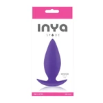 INYA Spades Srednji Ljubičasti Plug od Silikona