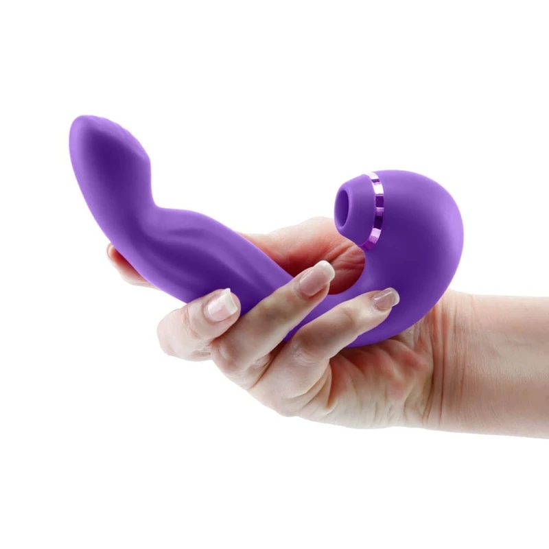 INYA - Symphony vibrator sa stimulansom klitorisa, ljubičasti, 17,1 cm