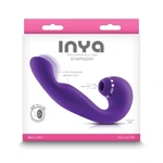 INYA - Symphony vibrator sa stimulansom klitorisa, ljubičasti, 17,1 cm