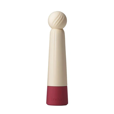 Iroha Rin AKANÉ - Klitorični vibrator sa dužinom od 14,8 cm, vodootporan, bijele boje - Sexy Shop