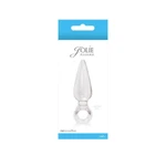 Jolie Pleasures Mini Clear Prozirni Waterproof Butt Plug 9cm