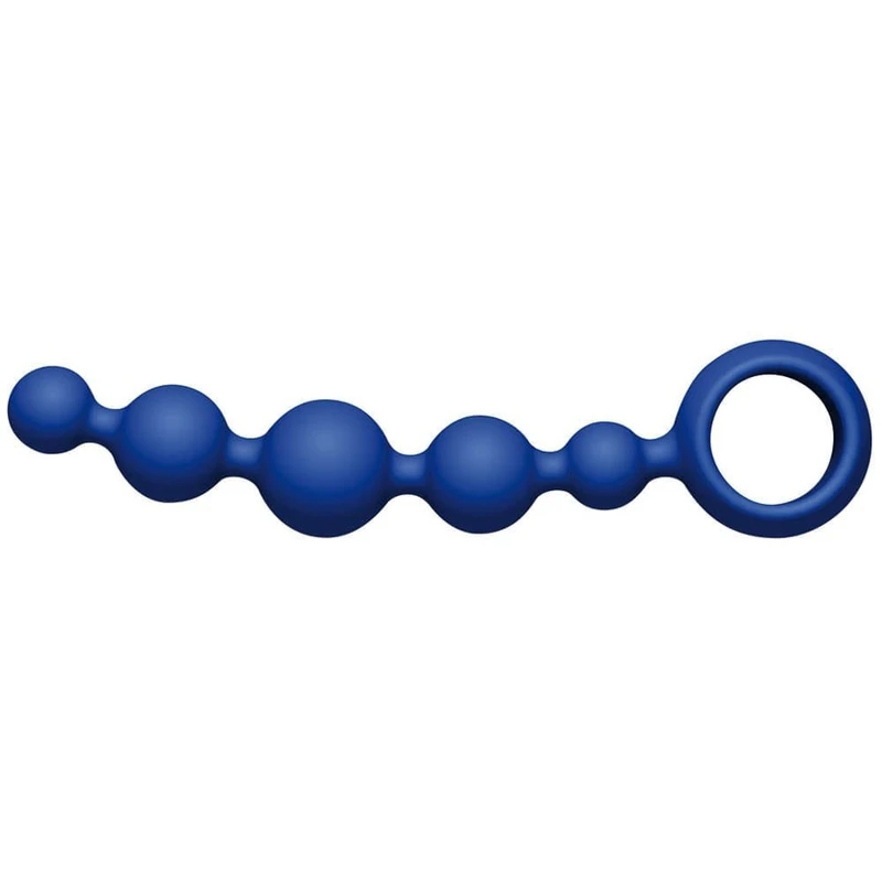 Joyballs Anal Wave Short Blue 17,5cm vodootporni plavi analni perle