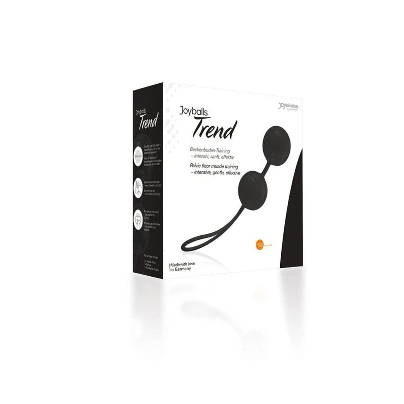 Joyballs crne silikonske kuglice za intimno jačanje