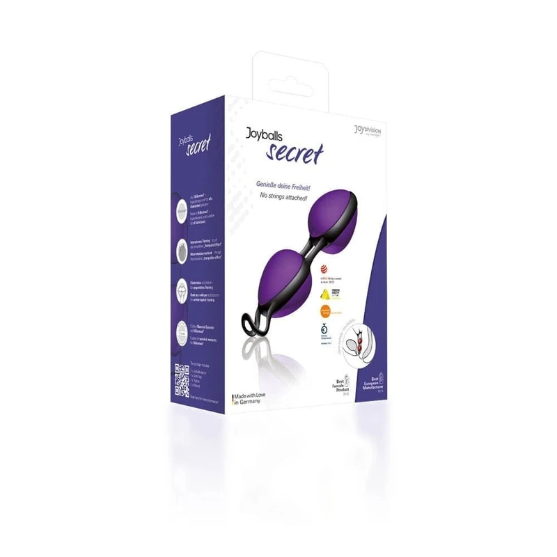 Joyballs lutke za Kegel vežbe ljubičaste bez konca