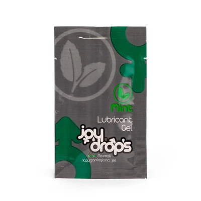 JoyDrops® Mint Lubricant Gel - Gel za podmazivanje sa ukusom mente 5ml - Sexy Shop