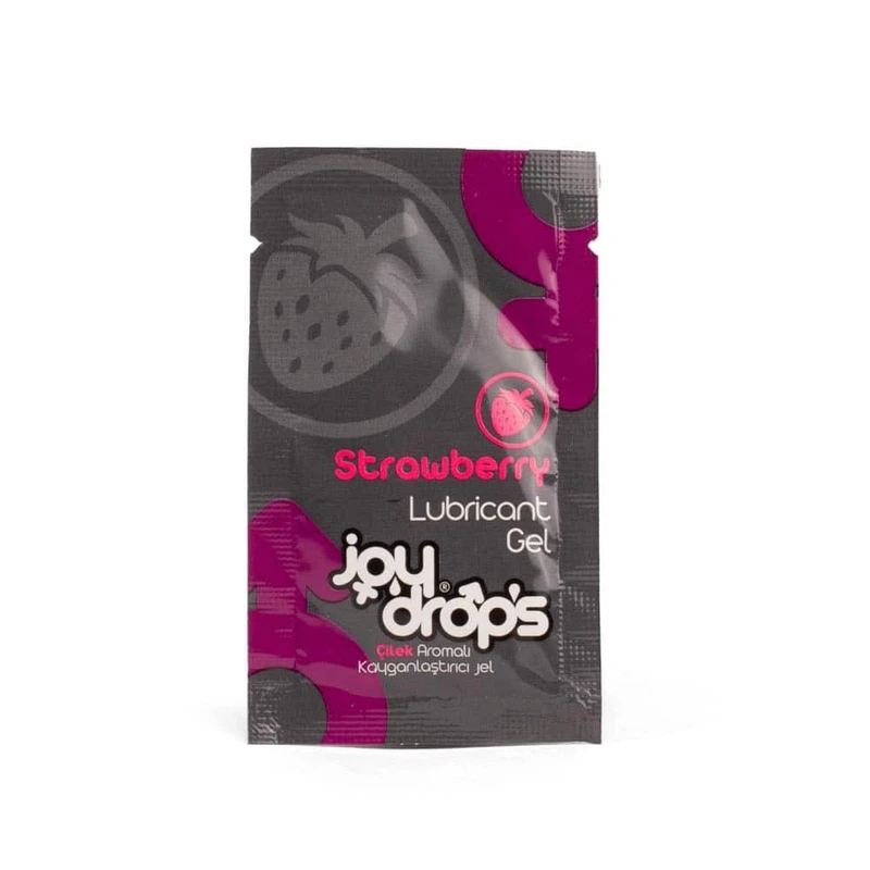 JoyDrops® Žele za podmazivanje sa ukusom jagode - 5 ml
