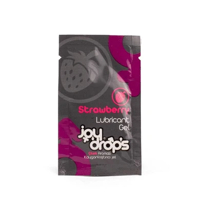 JoyDrops® Žele za podmazivanje sa ukusom jagode - 5 ml - Sexy Shop