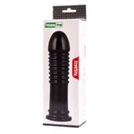 King-Sized Anal Bumper - Lovetoy Crni Vakuumski Igračka sa 22,5cm Dužine
