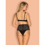 Klarita seksi set 2 komada L/XL crni