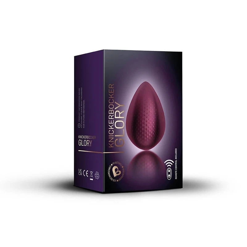 Knickerbocker Glory - Bordo vibraciona igračka sa daljinskim upravljačem 7,6cm vodootporna