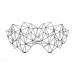 Kristine Eyemask - Crna maska za oči za erotiku i fetish igre