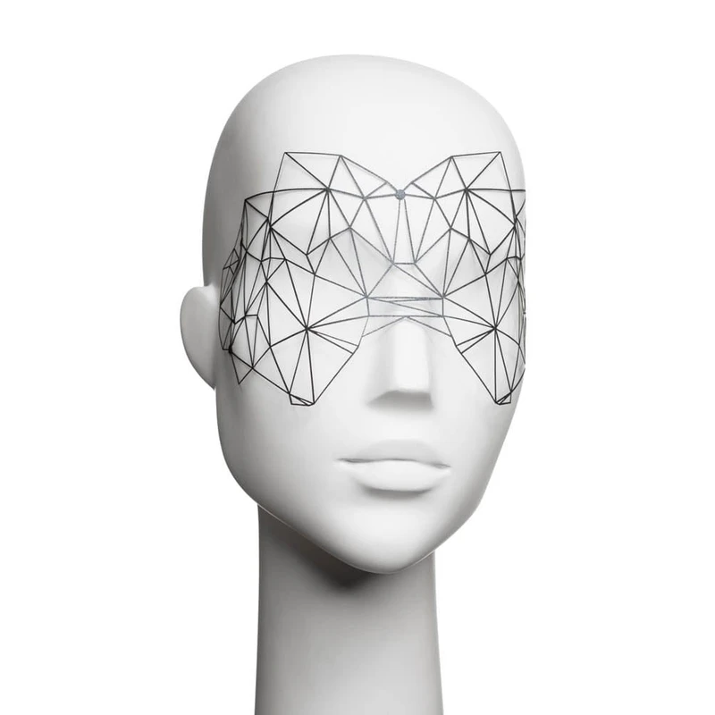 Kristine Eyemask - Crna maska za oči za erotiku i fetish igre