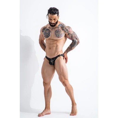 L4CE by C4M - Crni Bikini Bulge za Muškarce - Sexy Shop