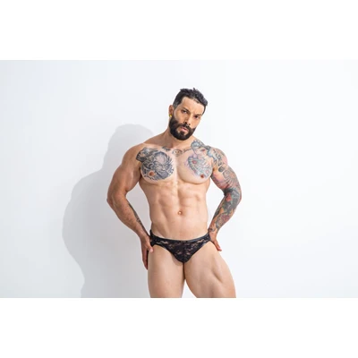 L4CE by C4M Jockstrap Capri Crna XL - Sexy Shop