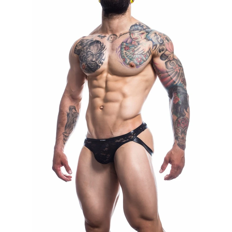 L4CE Jockstrap Capri Crni