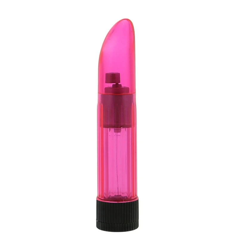 Lady Finger Vibrator Prozirni Roze 13cm