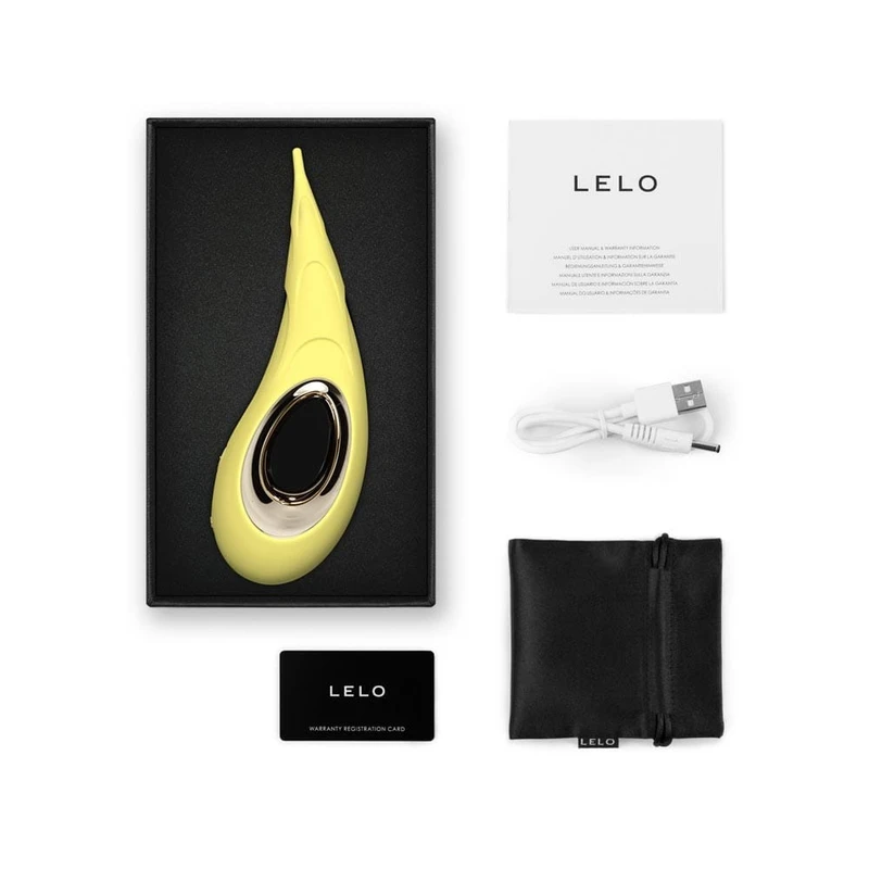 LELO DOT™ Cruise žuti stimulans za klitoris