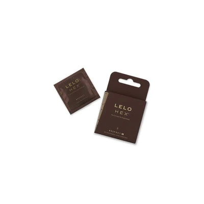 LELO HEX Respect XL kondomi 3 pakovanja - Sexy Shop