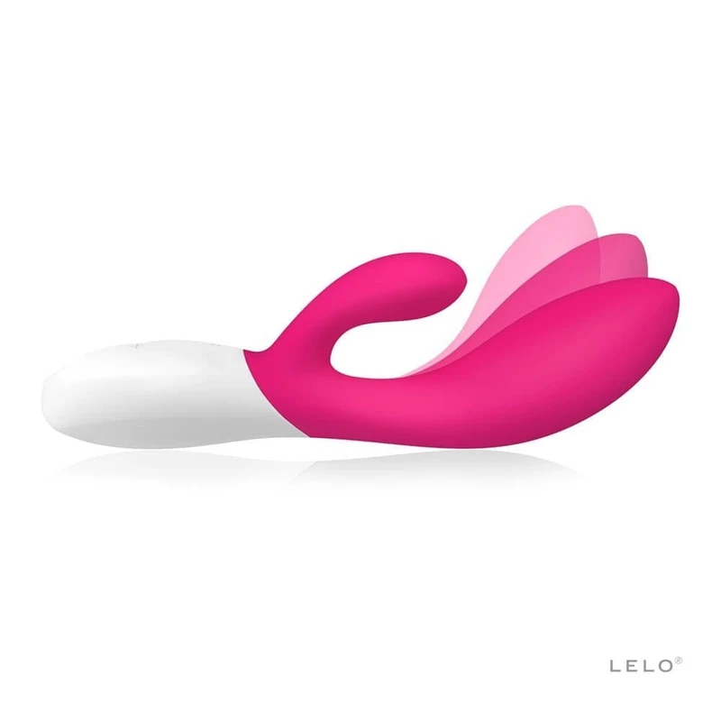 LELO INA WAVE 2 Ruzicasti vibrator sa stimulansom klitorisa