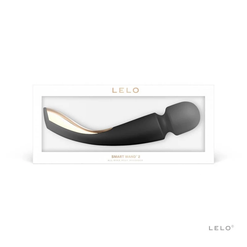 Lelo Smart Wand 2 Veliki Crni Vodootporni Masazer