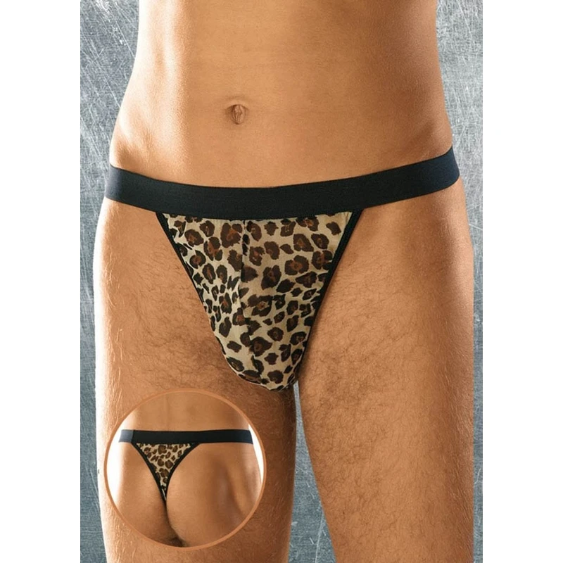 Leopard muške tangice Softline 4457