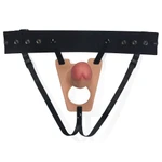 Lifelike Hollow Strap-On sa Super Mekim Glansom - 20,3 cm, Lovetoy