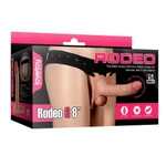Lifelike Hollow Strap-On sa Super Mekim Glansom - 20,3 cm, Lovetoy