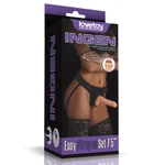 Lifelike Strap-On Dildo 20cm sa Testisima i Vakuumskim Postoljem