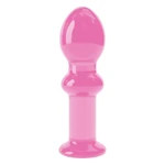 Ljubavna Dildo Stakleni 11.5cm Roze - Lovetoy