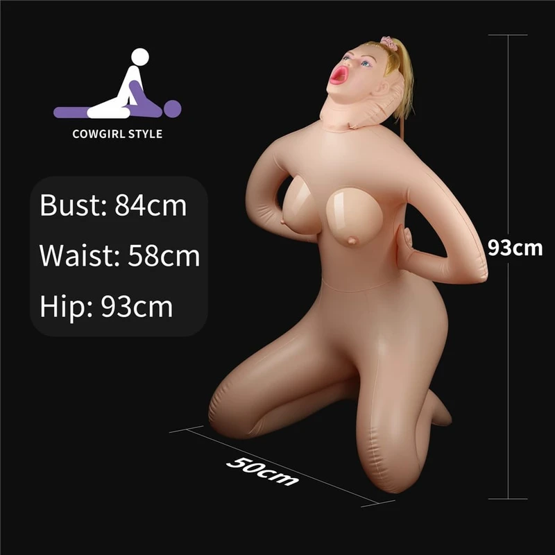 Ljubavna lutka u cowgirl stilu - Realistična koža, 93cm, Lovetoy