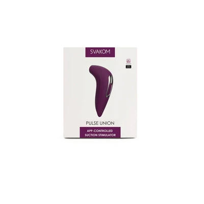 Ljubičasti Pulsirajući Stimulator Pulse Union SVAKOM - Vodootporan, Kontrolisan Aplikacijom - Sexy Shop