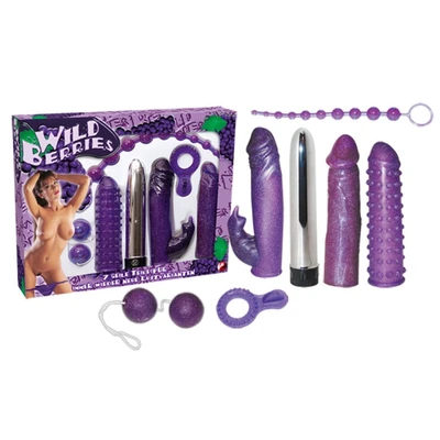 Ljubičasti set ljubavnih igračaka - Wild Berries - Sexy Shop