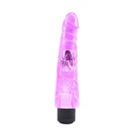 Ljubičasti vibrator 22,3cm vodootporni