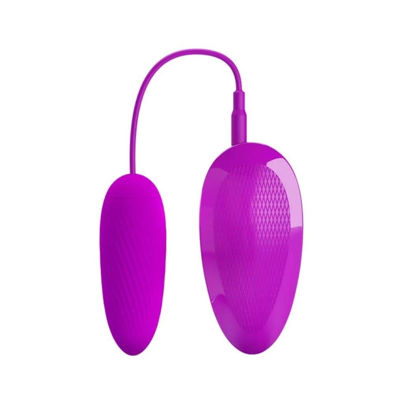 Ljubičasti vibro-egg Baile Desirable Flirt sa daljinskim upravljačem