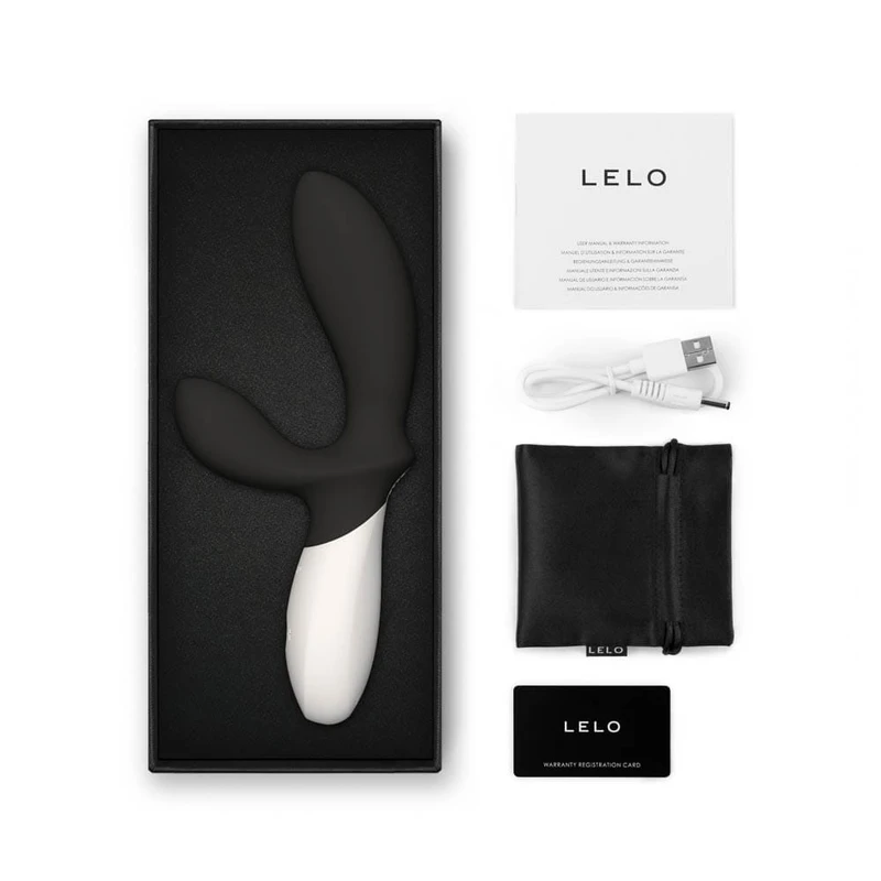 Loki Wave™ 2 crni vibrator za prostatu