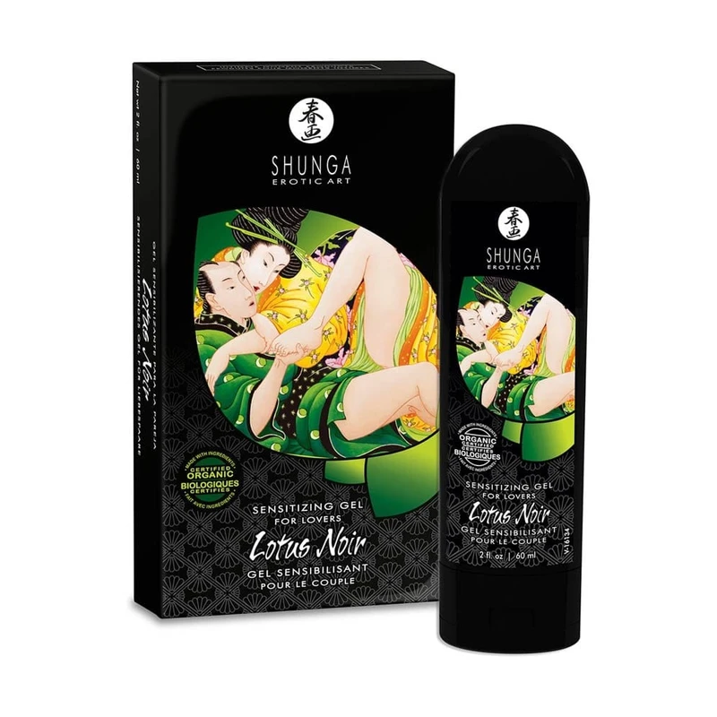 Lotus Noir 60 ml - Stimulišući gel za užitak sa hladnim efektom