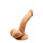 Loverboy The Boy In Blue - Realistični dildo sa vakuumskim postoljem za G-tačku i P-tačku stimulaciju