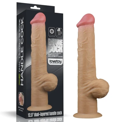 Lovetoy 30cm Dual-layered Silikonski Jaje sa Vakuumskim Postoljem - Sexy Shop