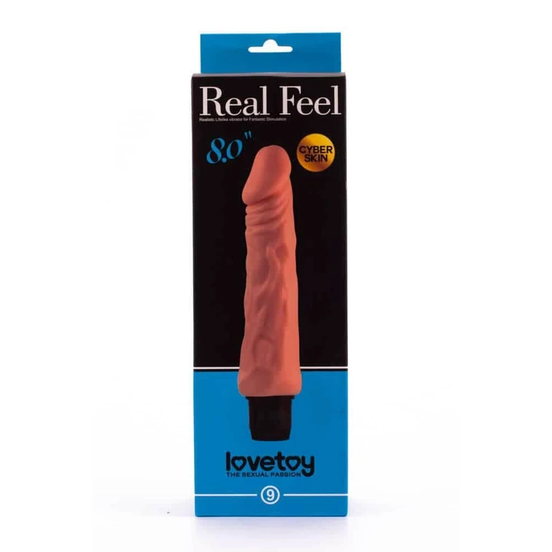 Lovetoy 8'' Vodootporni Vibrator sa Realističnim Osjećajem