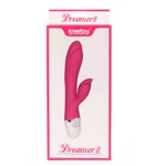 Lovetoy Dreamer II Vibrator Roze 20,5cm sa Klitoralnim Stimulansom Vodootporni G-tačka