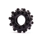 Lovetoy POWER PLUS crni cockring za povećanje stimulacije